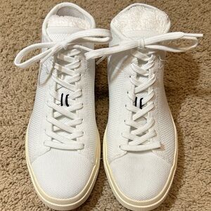 Rothy's White High-Top Sneakers